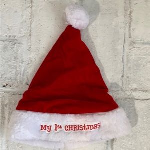 Baby My First Christmas Hat
